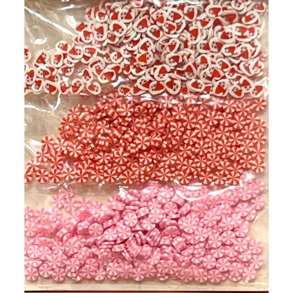 Candy Cane Lane Christmas Confetti Embellishments 3-Pack Table Scatter Decor - Picture 3 of 4